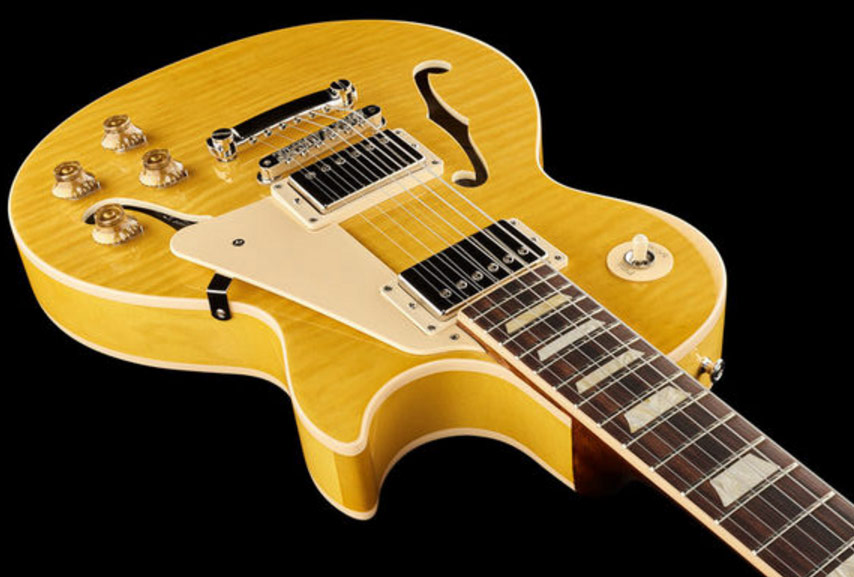 Gibson Es-les Paul 2016 - Trans Amber - Guitarra eléctrica semi caja - Variation 2