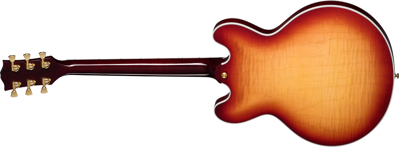 Gibson Es Supreme 2h Ht Eb - Bourbon Burst - Guitarra eléctrica semi caja - Variation 1