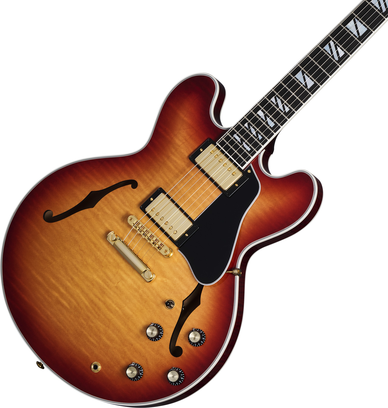 Gibson Es Supreme 2h Ht Eb - Bourbon Burst - Guitarra eléctrica semi caja - Variation 3