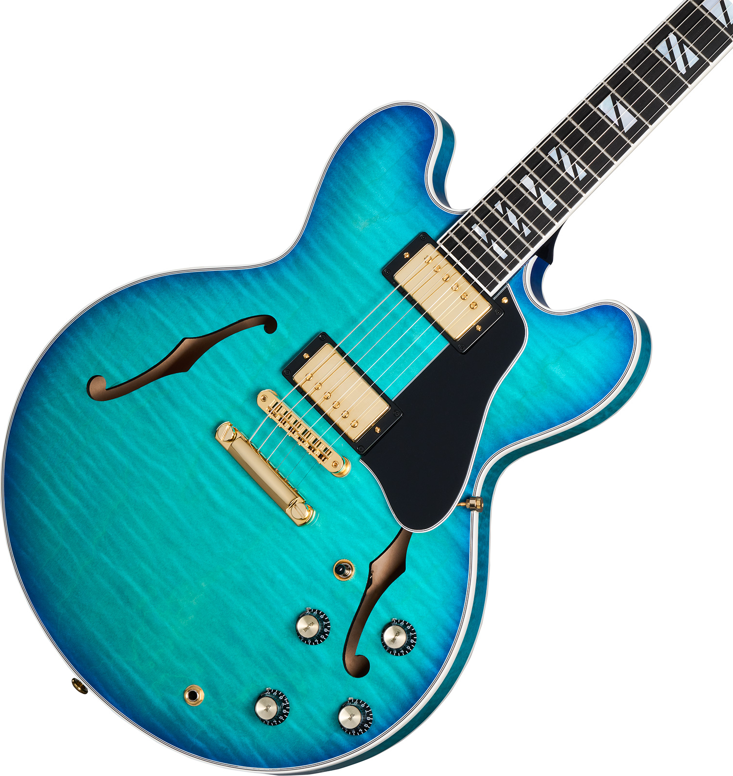 Gibson Es Supreme 2h Ht Eb - Blueberry Burst - Guitarra eléctrica semi caja - Variation 3