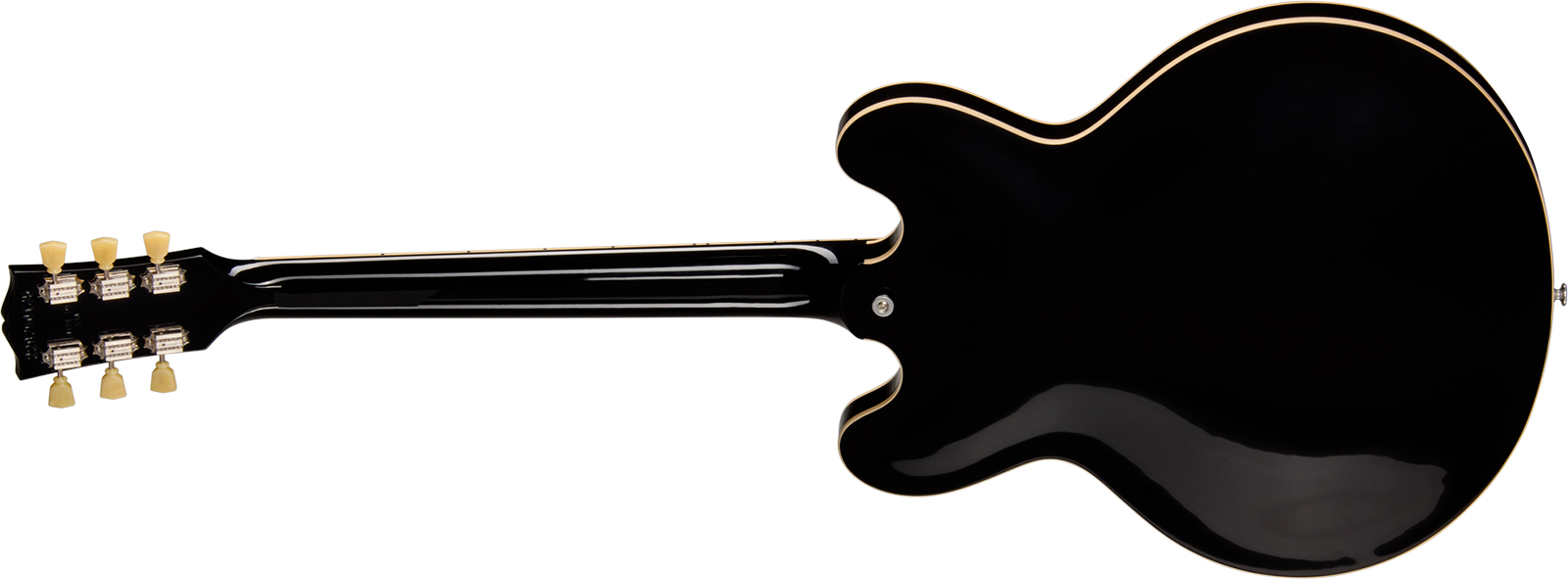 Gibson Es335 50s Usa 2h Ht Rw - Ebony - Guitarra eléctrica semi caja - Variation 1