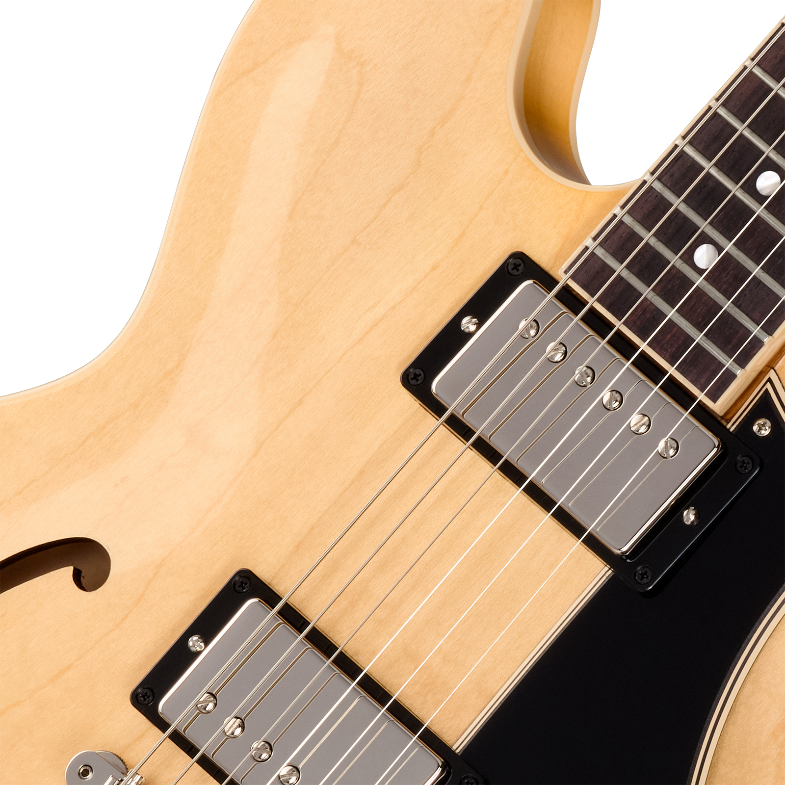 Gibson Es335 50s Usa 2h Ht Rw - Vintage Natural - Guitarra eléctrica semi caja - Variation 2