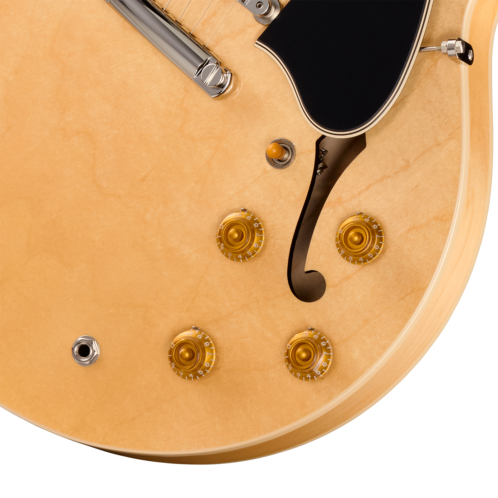 Gibson Es335 50s Usa 2h Ht Rw - Vintage Natural - Guitarra eléctrica semi caja - Variation 3