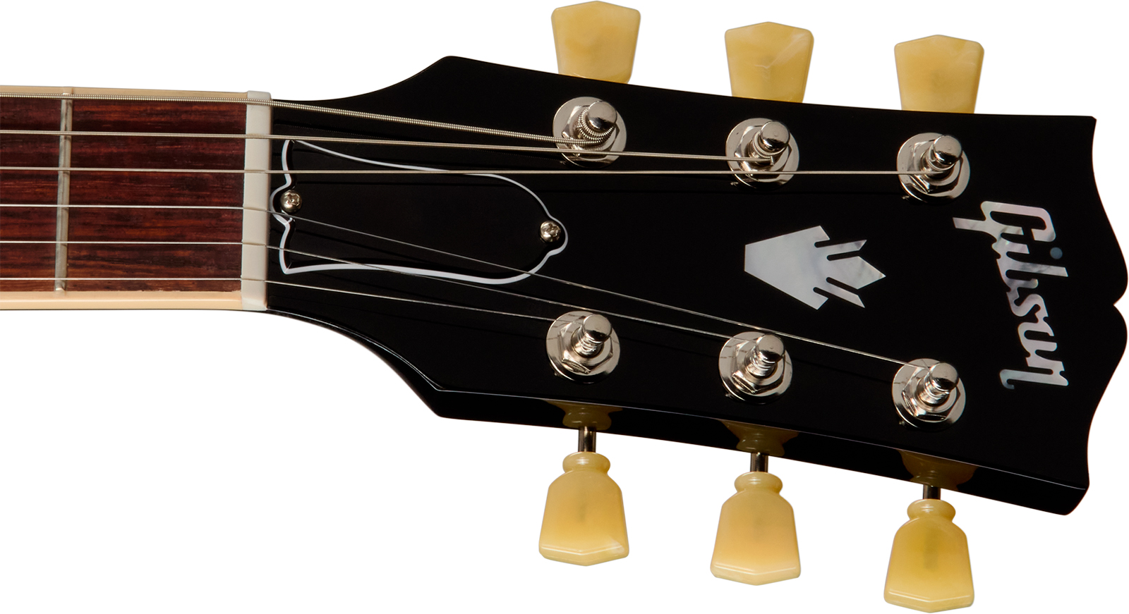 Gibson Es335 50s Usa 2h Ht Rw - Ebony - Guitarra eléctrica semi caja - Variation 4