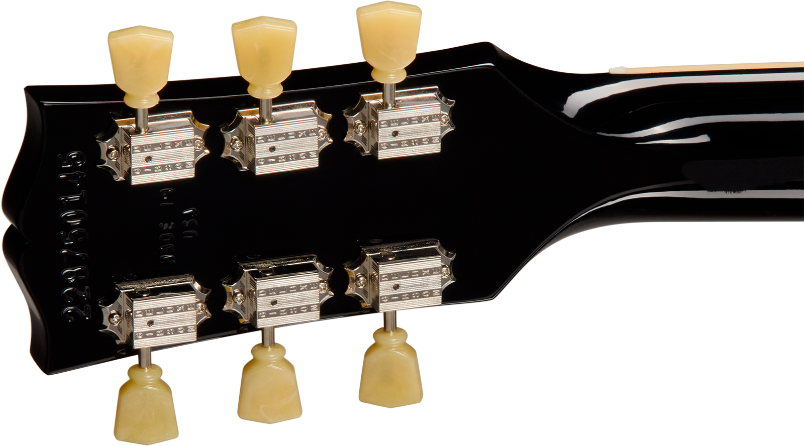 Gibson Es335 50s Usa 2h Ht Rw - Ebony - Guitarra eléctrica semi caja - Variation 5