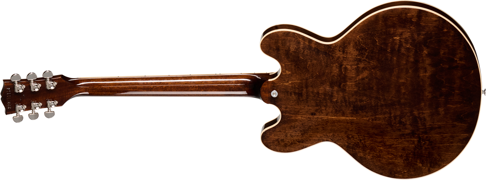 Gibson Es335 60s Usa 2h Ht Rw - Dark Walnut - Guitarra eléctrica semi caja - Variation 1