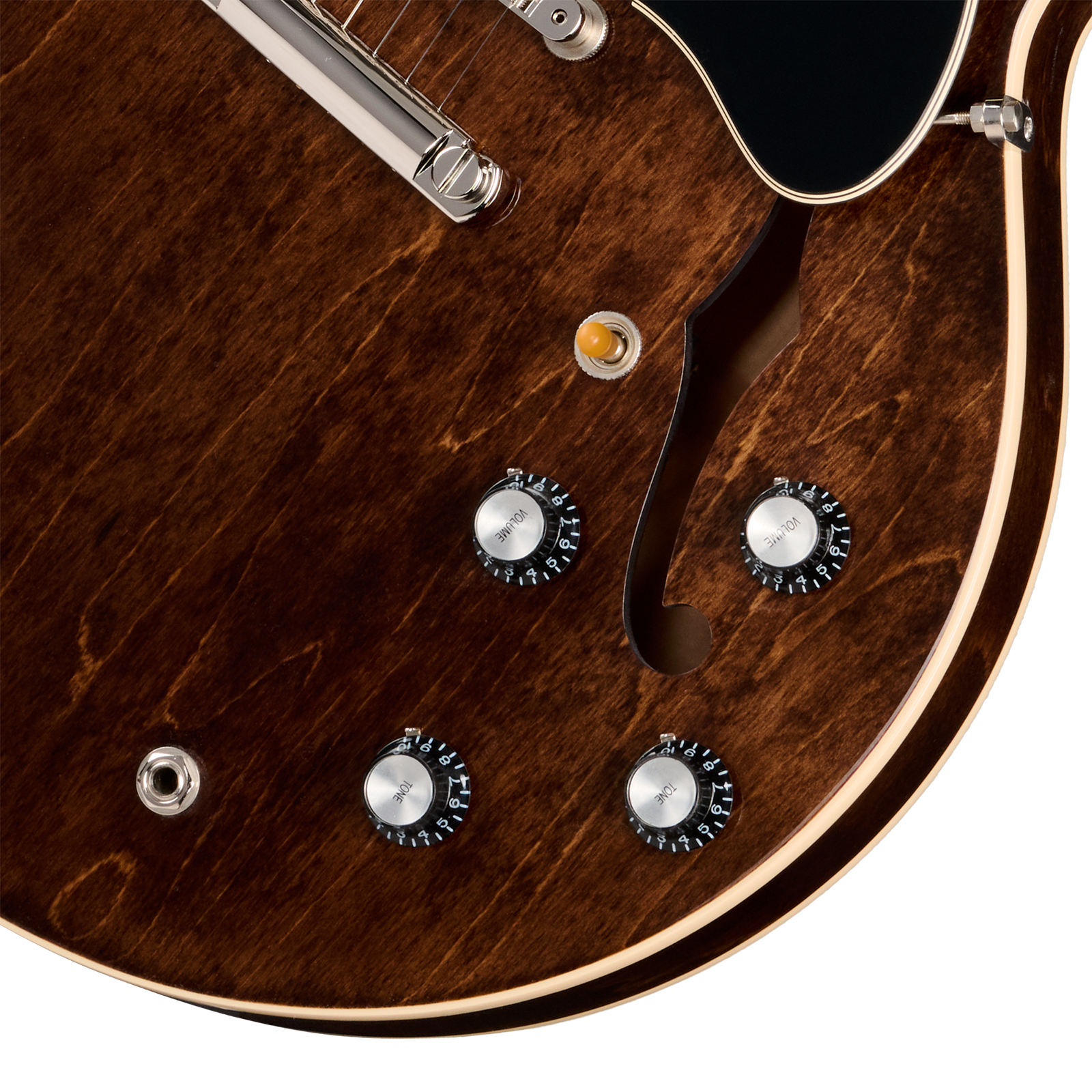 Gibson Es335 60s Usa 2h Ht Rw - Dark Walnut - Guitarra eléctrica semi caja - Variation 3