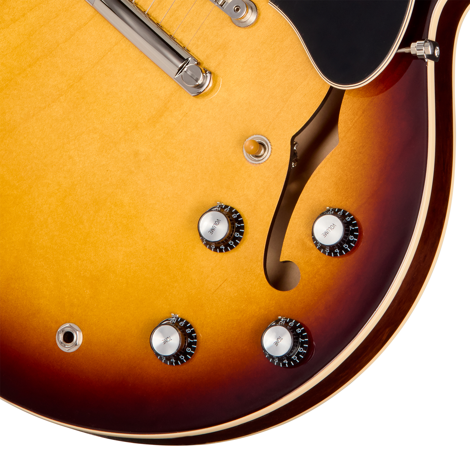 Gibson Es335 60s Usa 2h Ht Rw - Vintage Burst - Guitarra eléctrica semi caja - Variation 3