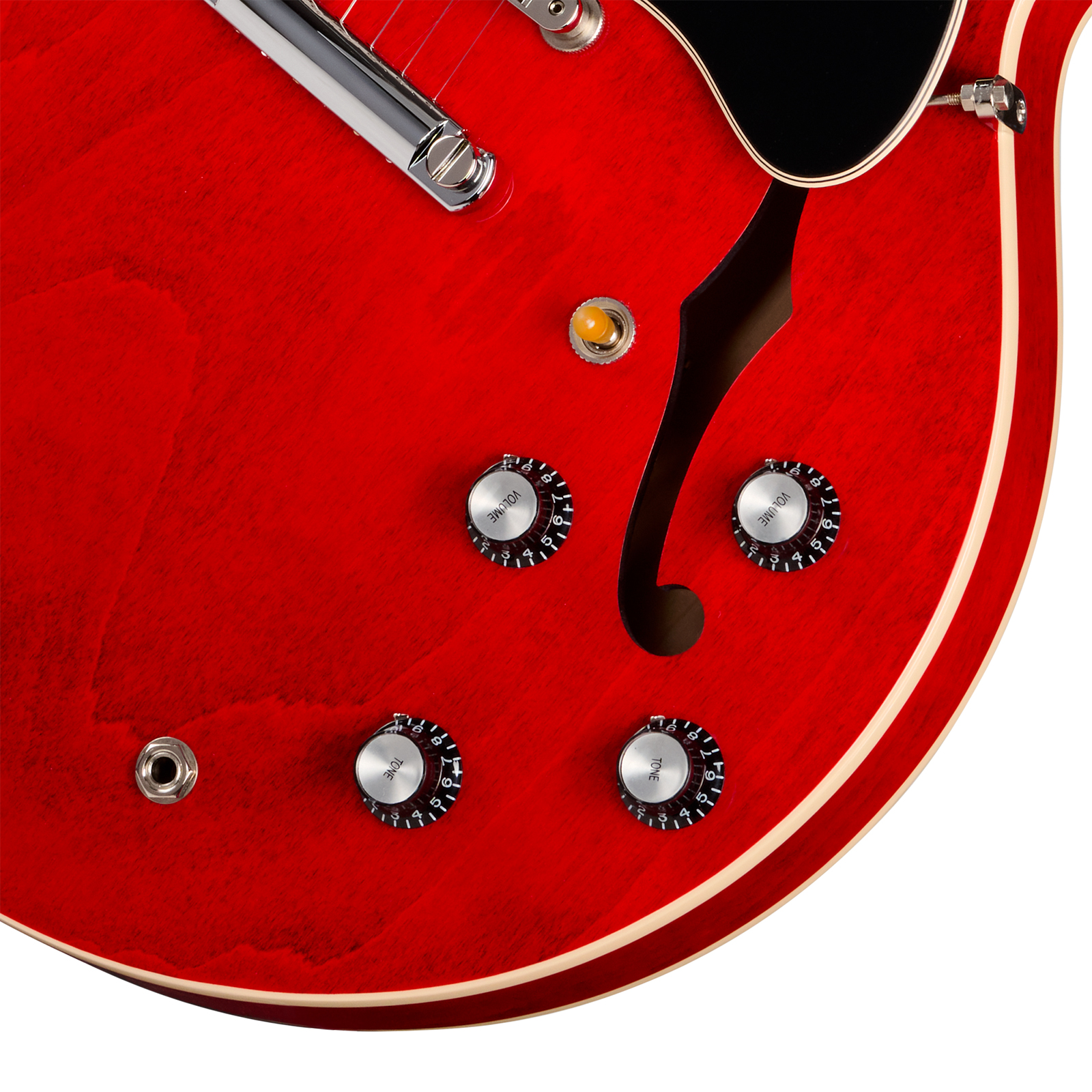 Gibson Es335 60s Usa 2h Ht Rw - Sixties Cherry - Guitarra eléctrica semi caja - Variation 3