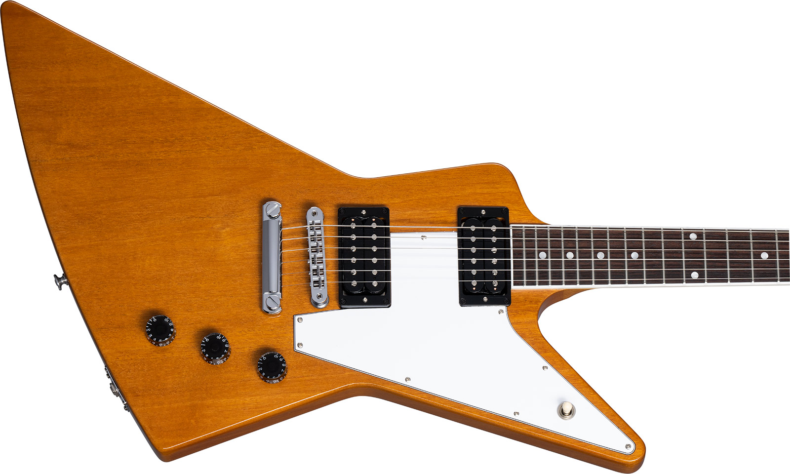 Gibson Explorer 70s Original 2h Ht Rw - Antique Natural - Guitarra electrica retro rock - Variation 3