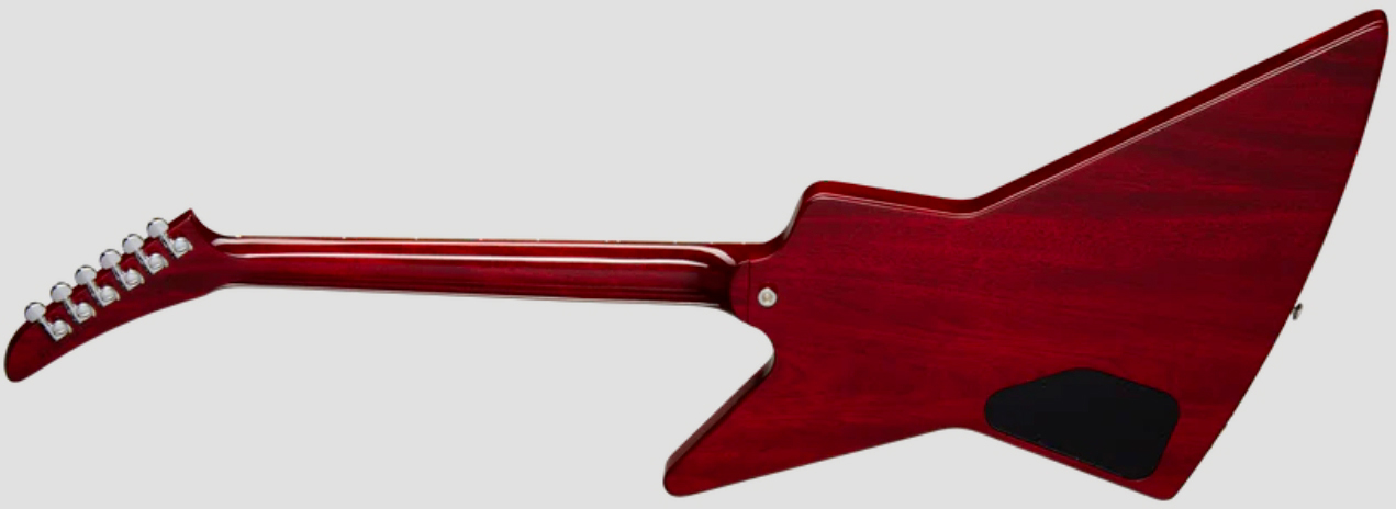 Gibson Explorer 80s 2h Ht Rw - Cherry - Guitarra electrica metalica - Variation 1