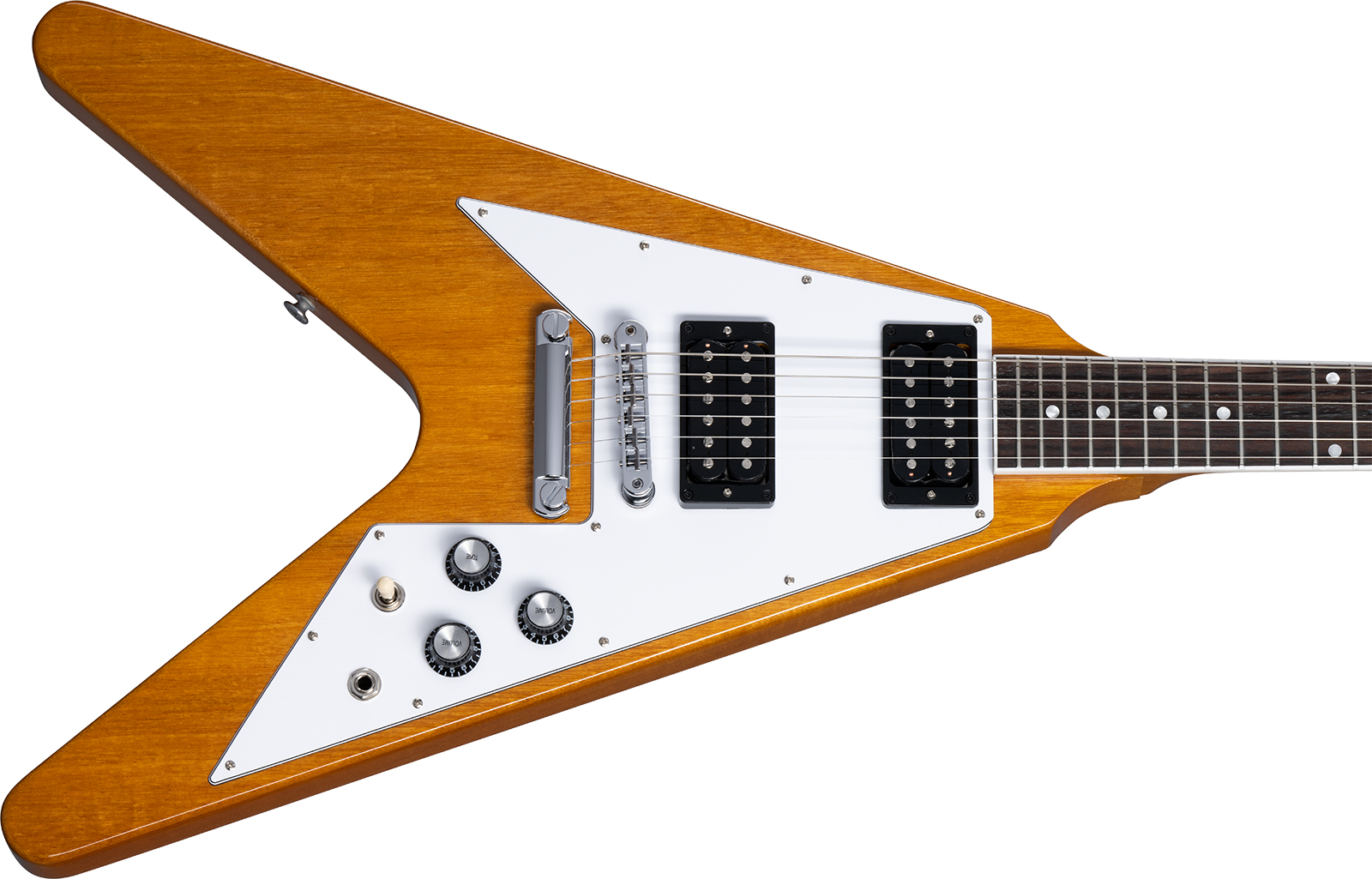 Gibson Flying V 70s Original 2h Ht Rw - Antique Natural - Guitarra electrica metalica - Variation 3