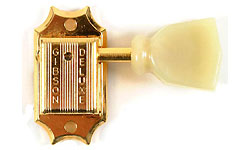 Gibson Vintage Pearloid Machine Heads Jeu 3x3 Gold - Clavijas - Variation 1