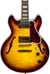 Guitarra eléctrica semi caja Gibson Custom Shop CS-356 #CS201786 - Vintage sunburst