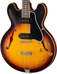 Guitarra eléctrica semi caja Gibson Custom Shop Historic 1959 ES-330 Reissue - Vintage burst (vos hardware)