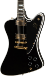 Guitarra electrica retro rock Gibson Custom Shop Firebird Custom - Ebony