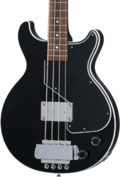 Bajo eléctrico de cuerpo sólido Gibson Custom Shop Gene Simmons EB-0 Bass - Vos ebony