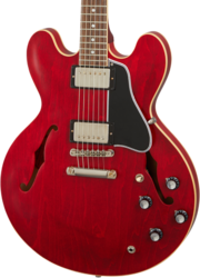 Guitarra eléctrica semi caja Gibson Custom Shop Historic 1961 ES-335 Reissue - Vos sixties cherry