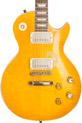 Guitarra eléctrica de corte único. Gibson Custom Shop Kirk Hammett Greeny 1959 Les Paul Standard #933631 - Murphy Lab Aged Greeny Burst