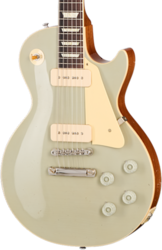 Guitarra eléctrica de corte único. Gibson Custom Shop 1955 NAMM Show Commemorative Les Paul Ltd - Murphy lab light aged platinium