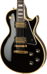Guitarra eléctrica de corte único. Gibson Custom Shop 1968 Les Paul Custom Reissue - Ebony