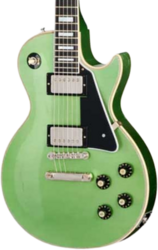 Guitarra eléctrica de corte único. Gibson Custom Shop Custom 1968 Les Paul Custom Reissue - Murphy lab aged jade green