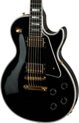 Guitarra eléctrica de corte único. Gibson Custom Shop Les Paul Custom - Ebony