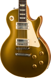 Guitarra eléctrica de corte único. Gibson Custom Shop 1957 Les Paul Goldtop Reissue - Vos double gold
