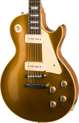 Guitarra eléctrica de corte único. Gibson Custom Shop 1968 Les Paul Goldtop Reissue - 60s gold