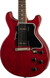 Guitarra eléctrica de corte único. Gibson Custom Shop 1960 Les Paul Special Double Cut Reissue - Vos cherry red
