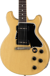 Guitarra eléctrica de corte único. Gibson Custom Shop 1960 Les Paul Special Double Cut Reissue - Vos tv yellow