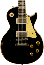 Guitarra eléctrica de corte único. Gibson Custom Shop M2M 1958 Les Paul Standard #85546 - Murphy Lab Light Aged Ebony O. Gold