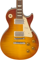 Guitarra eléctrica de corte único. Gibson Custom Shop M2M 1958 Les Paul Standard #89886 - Aged royal teaburst
