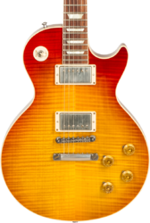 Guitarra eléctrica de corte único. Gibson Custom Shop M2M Les Paul Standard 1959 #93133 - Vos amber burst