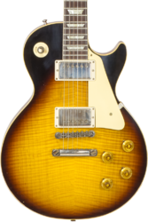 Guitarra eléctrica de corte único. Gibson Custom Shop M2M 1959 Les Paul Standard Reissue #932131 - Murphy lab light aged kindred burst