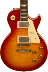 Guitarra eléctrica de corte único. Gibson Custom Shop M2M 60th Anniversary 1959 Les Paul Standard #991818 - Vos sunrise teaburst