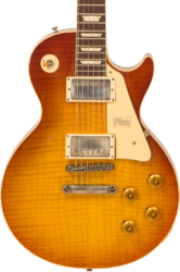Guitarra eléctrica de corte único. Gibson Custom Shop M2M 60th Anniversary 1959 Les Paul Standard #993516 - Vos royal teaburst
