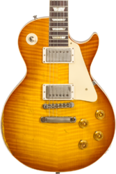 Guitarra eléctrica de corte único. Gibson Custom Shop M2M 1959 Les Paul Standard Reissue #932160 - Murphy lab heavy light aged golden poppy burst
