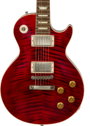 Guitarra eléctrica de corte único. Gibson Custom Shop M2M Les Paul Standard 1959 Reissue #943147 - Vos red tiger