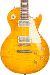 Guitarra eléctrica de corte único. Gibson Custom Shop M2M 1959 Les Paul Standard Reissue #94548 - Murphy Lab Ultra Heavy Aged Lemon Burst