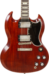 Guitarra eléctrica de doble corte Gibson Custom Shop M2M 1961 SG Standard Reissue #301861 - Murphy lab ultra light aged vintage cherry