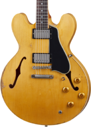 Guitarra eléctrica semi caja Gibson Custom Shop Murphy Lab 1959 ES-335 Reissue - Ultra heavy aged vintage natural