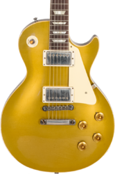 Guitarra eléctrica de corte único. Gibson Custom Shop 1957 Les Paul Goldtop Reissue #721287 - Murphy lab light aged double gold dark back