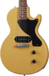 Guitarra eléctrica de corte único. Gibson Custom Shop Murphy Lab 1957 Les Paul Junior Single Cut Reissue - Ultra light aged tv yellow