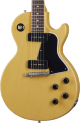 Guitarra eléctrica de corte único. Gibson Custom Shop Murphy Lab 1957 Les Paul Special Single Cut Reissue - Ultra light aged tv yellow