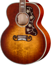 Guitarra folk Gibson Custom Shop SJ-200 Anniversary Ltd - Cremona burst