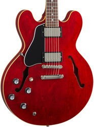 Guitarra electrica para zurdos Gibson ES-335 2020 Zurdo - Sixties cherry