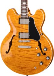 ES-335 Figured Custom Color - honey amber