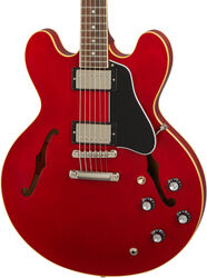 Guitarra eléctrica semi caja Gibson ES-335 Satin - Satin cherry
