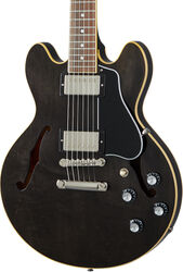 Guitarra eléctrica semi caja Gibson ES-339 - Trans ebony
